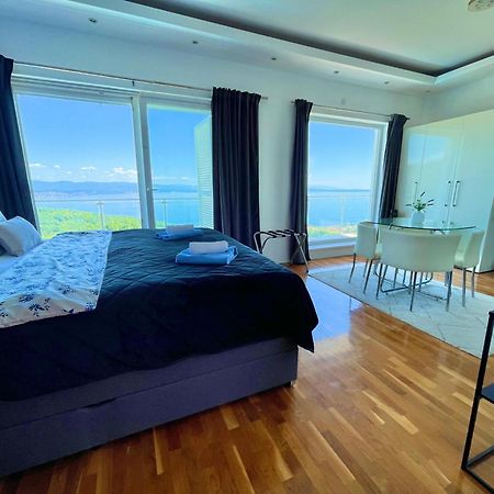 Luxury Villa Eternity - Marvelous Sea View - Box Spring Beds - Opatija-Poljane Exteriör bild