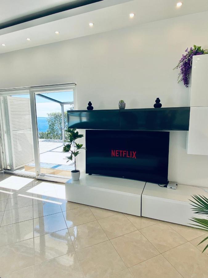 Luxury Villa Eternity - Marvelous Sea View - Box Spring Beds - Opatija-Poljane Exteriör bild