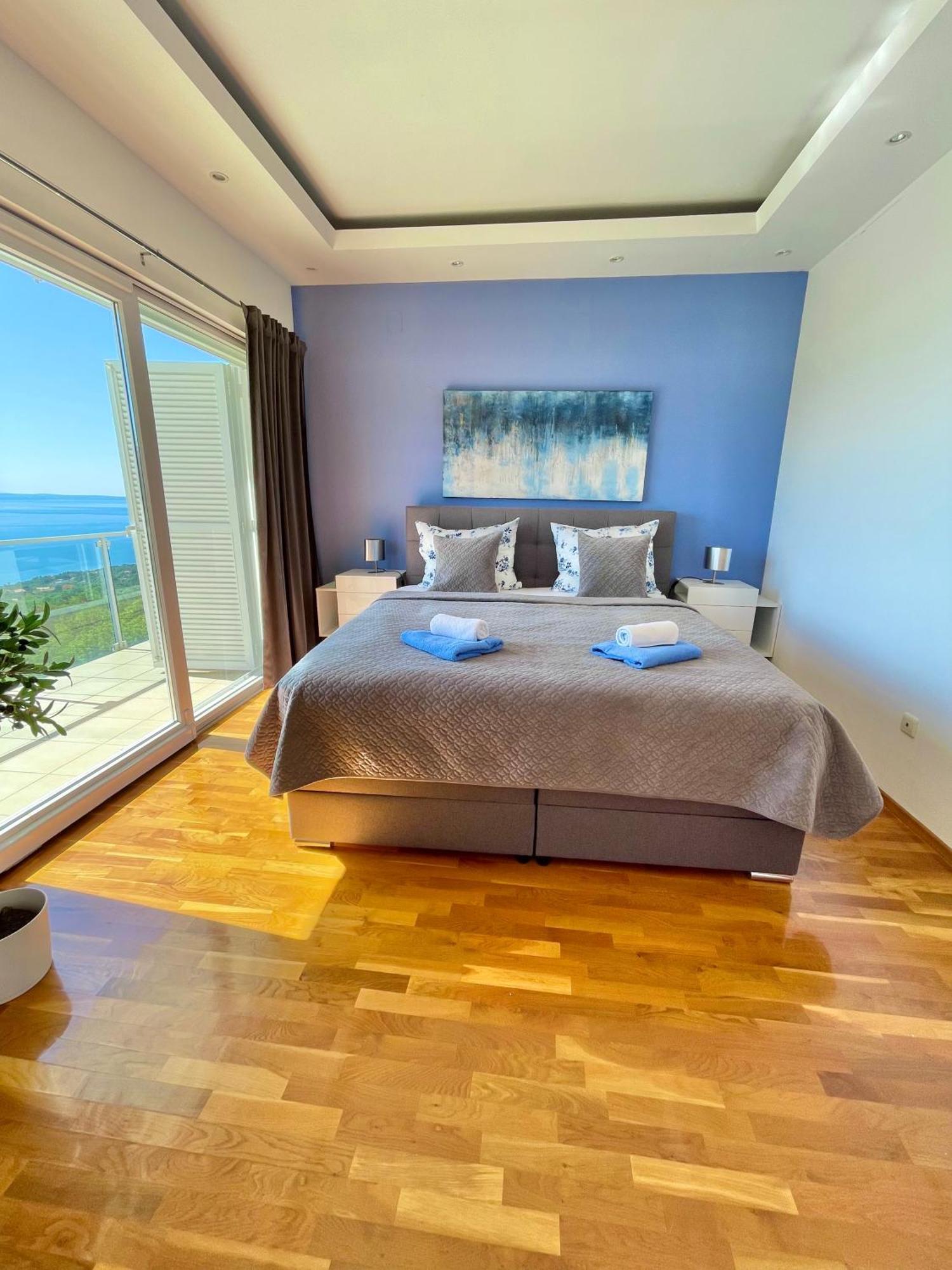 Luxury Villa Eternity - Marvelous Sea View - Box Spring Beds - Opatija-Poljane Exteriör bild